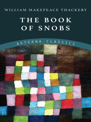 cover image of The Book of Snobs
